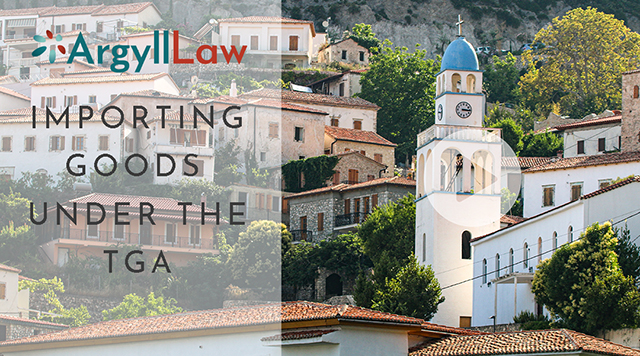 Importing goods into Australia under the Therapeutic Goods Administration thumbnail