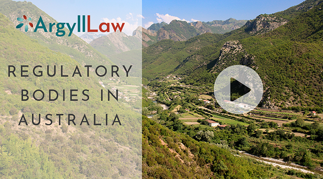 Which regulatory bodies govern your products in Australia? thumbnail